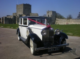 Vintage Rolls Royce for weddings in Fareham